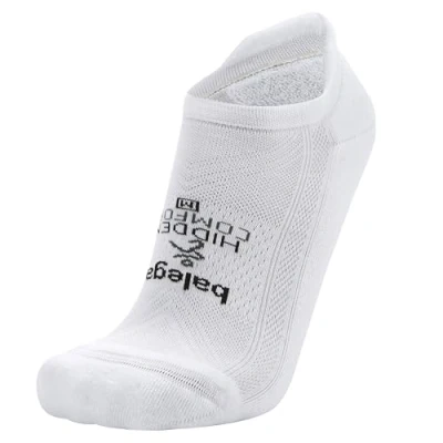 Abbildung von Balega Unisex Hidden Comfort Laufsocken, Weiß (weiß), M EU