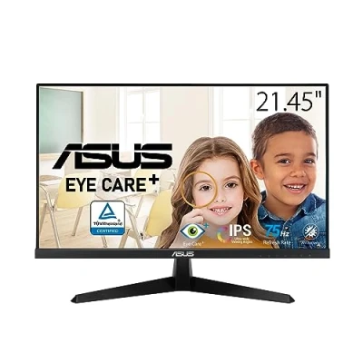 Abbildung von ASUS Eye Care VY229Q 21,5 Zoll Full HD Monitor 75 Hz, 1ms MPRT, Adaptive Sync &amp; FreeSync IPS Panel, 16:9, 1920x1080, Rahmenlos DisplayPort, HDMI, Speaker