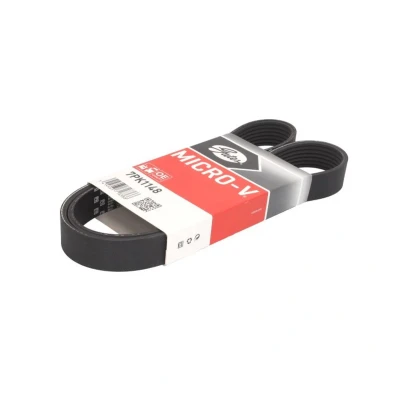 Abbildung von GATES 7PK1148 Keilrippenriemen 1148 7 Polyester, EPDM (Ethylen Propylen Dien Kautschuk) RoadMax Value Line OPEL: Movano A Minibus
