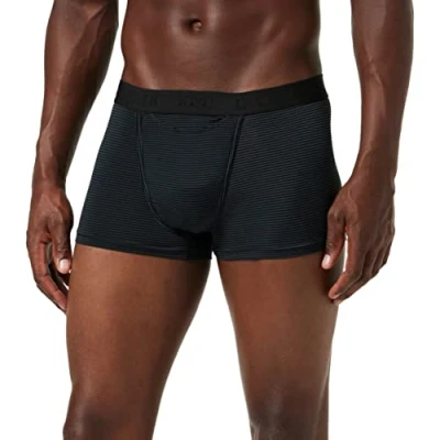Abbildung von HOM, Herren, Boxershorts HO1 Simon, Schwarz, XL