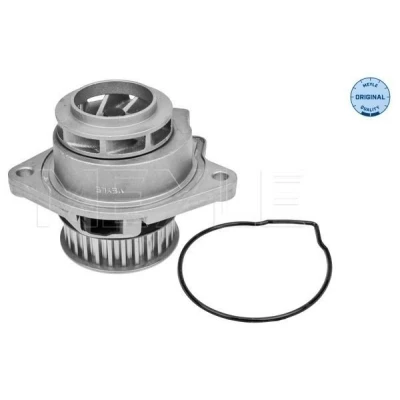 Abbildung von MEYLE 113 012 0035 Wasserpumpe 27 mit Dichtung ORIGINAL Quality für Zahnriementrieb VOLKSWAGEN: Lupo / 3L, Polo III Hatchback, SEAT: Ibiza 2