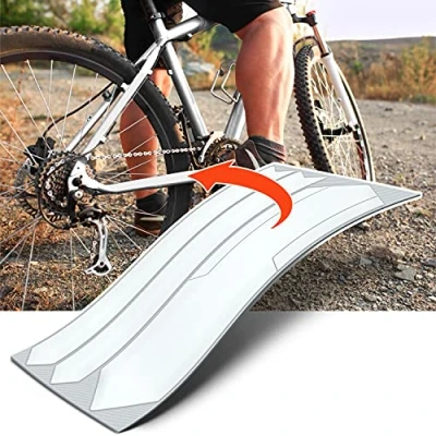 Abbildung von Luxshield Fahrrad Kettenstreben Lackschutzfolie Schutz Set Transparent matt &amp; selbstklebend