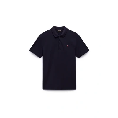 Abbildung von Napapijri Ealis Poloshirt, Herren, Größe: Small, Blu marine