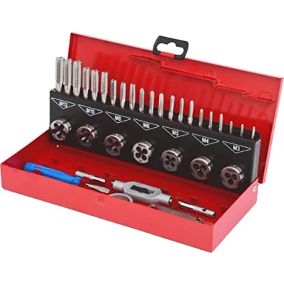 Abbildung von KS TOOLS 331.0632 Gewindeschneidwerkzeugsatz Stahlblechkassette