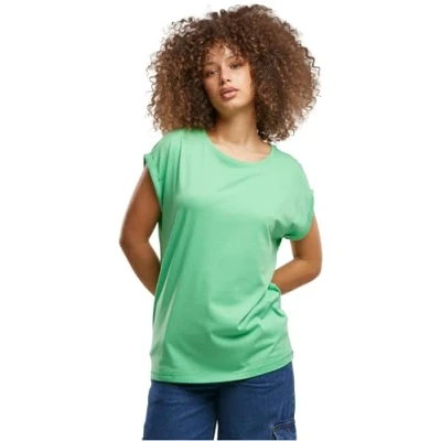Abbildung von Urban Classics Extended Shoulder Tshirt basic, Damen, Größe: 3XL, Ghostgreen
