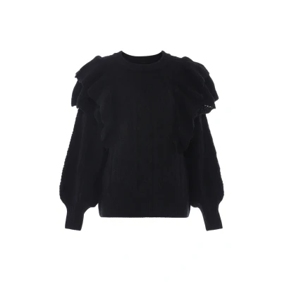 Abbildung von faina Strickpullover, Damen, Größe: XS/S, Schwarz