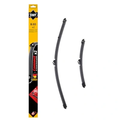 Abbildung von Scheibenwischer Swf 507877 vorne Flachbalkenwischblatt mit Spoiler PEUGEOT: 207 Hatchback, SW, 3008 II Off Road, FORD: Focus 2, 2 Kombi