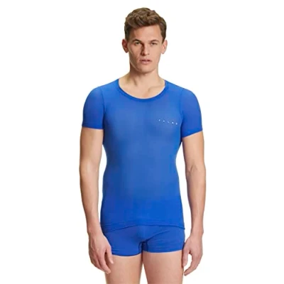 Abbildung von Falke Regular Shortsleeve Laufshirt Herren Blau, Größe M