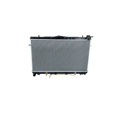 Abbildung von NRF 53505 Kühler, Motorkühlung Aluminium 669 378 16 Kühlrippen gelötet