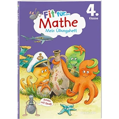 Abbildung von Fit für Mathe 4. Klasse. Mein Übungsheft / die Schule Abwechslungsreiche Übungen Am Lehrplan orientiert Lernhilfe Klasse und ... (Fit Übungsheft)