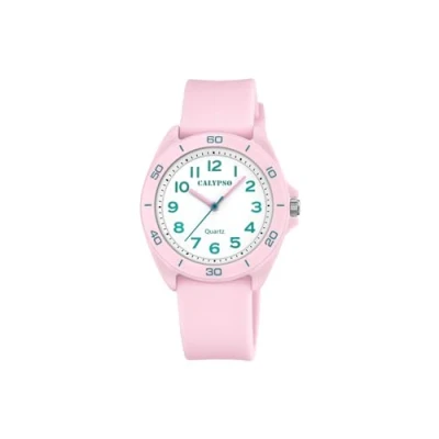 Abbildung von CALYPSO Uhr Für Kind K5833/2 Junior Collection Multi Silikon Case RoségoldSilikon Band