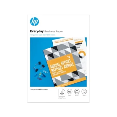 Abbildung von HP Everyday Business Laser Papier (A4, 150 Blatt, glänzend, 120 g/m²)