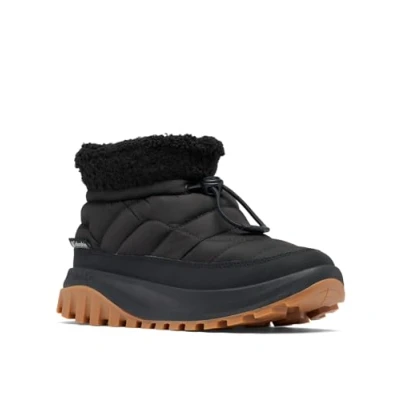 Abbildung von Columbia SNOWTROT Shorty Snowboot/Winterstiefel, Damen, Größe: 38.5, Black/sea salt Schuhe