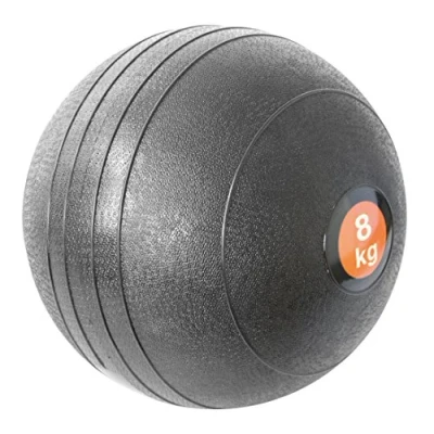 Abbildung von sveltus Slam Ball 8kg schwarz Medizinball Krafttraining Bootcamp Gewichte