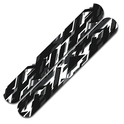 Abbildung von Finest Folia Fahrrad Kettenstreben Schutz Aufkleber Folie Lackschutz R160 (19 Future Weiß)