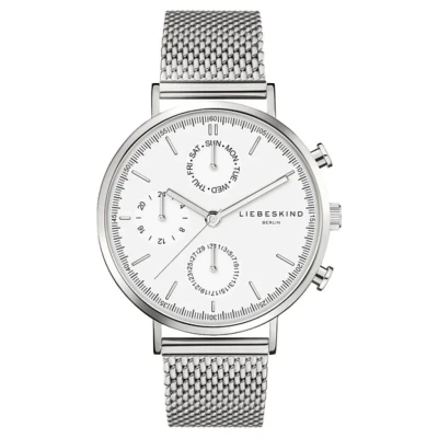 Abbildung von Liebeskind Berlin Chronograph silvercoloured, Damen, Größe: One Size, Silver coloured