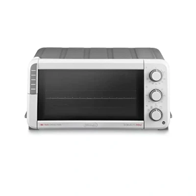 Abbildung von DELONGHI EO12512.WG Sfornatutto Mini, 1400 W, 12 Liter, Kunststoff, Weiß / Schwarz