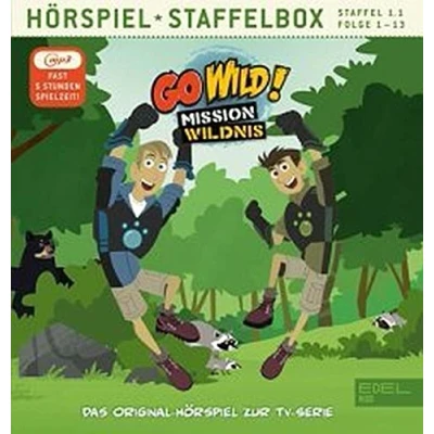 Abbildung von Go Wild! Mission Wildnis mp3 Staffelbox 1.1 (Folgen 1 13) Die Original Hörspiele zur TV Serie