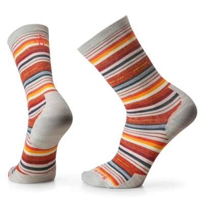 Abbildung von Smartwool Everyday Margarita CREW Sportsocken, Größe: 34 37, Ash