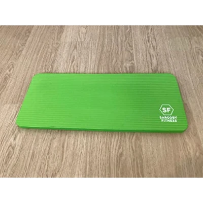 Abbildung von Sargoby Fitness Yoga kniekissen 15 mm dick Knieschoner Pilates zur von Knien Ellbogen Unterarmen und Handgelenken für Workout knee pad Kniematte