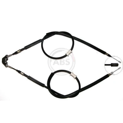 Abbildung von A.B.S. K16992 Handbremsseil 1235, 1235 Trommelbremse OPEL: Combo C Box Body / Estate