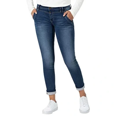 Abbildung von Timezone Damen Nalitz Slim Jeans, Blau (Blue Denim wash 3041), 28W / 30L