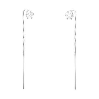 Abbildung von SOFIA MILANI Damen Ohrringe 925 Silber Durchzieher Stab 20774
