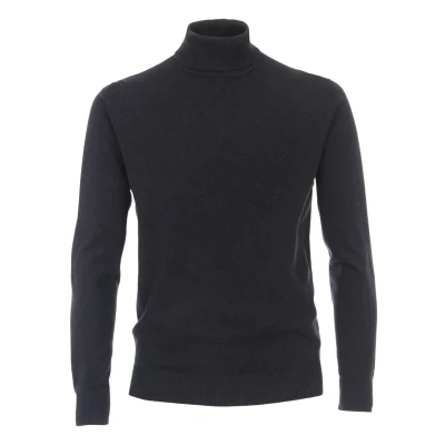 Abbildung von Redmond Rollkragenpullover Uni 11 blau XXL