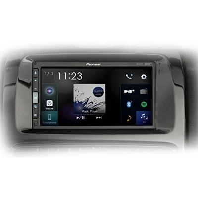 Abbildung von Pioneer SPH EVO62DAB Clio Mediacenter für Renault IV 6,8 Zoll Touchscreen, 1,5A Quick Charging USB, Apple CarPlay, Android Auto, DAB/DAB+ Digitalradio, Bluetooth, 13 Band Equalizer