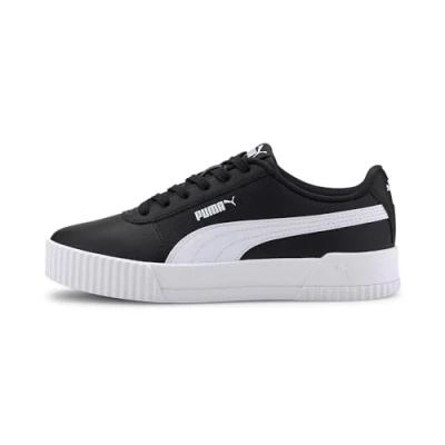 Abbildung von PUMA Damen Carina L Sneakers, Schwarz Black White White, 37 EU