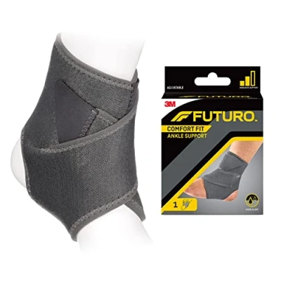 Abbildung von FUTURO Comfort Fit Sprunggelenk Bandage 04037, Anpassbar (17.8 cm 29.2 cm)