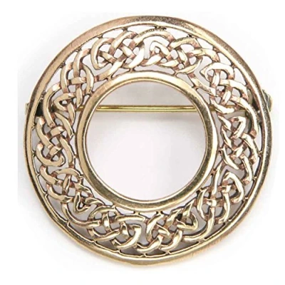 Abbildung von Drachensilber feine Bronze Brosche antiker Schmuck Anstecknadel Keltenknoten Gewandschließe Männer Frauen
