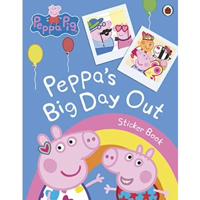 Abbildung von Peppa Pig: Peppa&#039;s Big Day Out Sticker Scenes Book: Stickerbuch