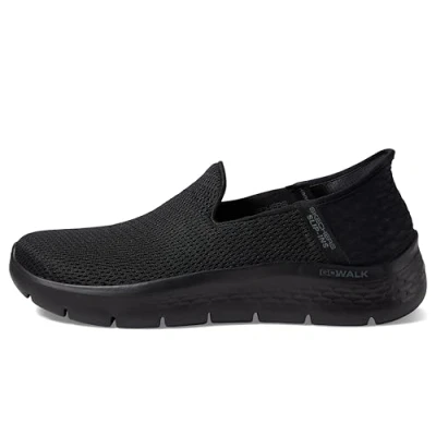 Abbildung von Skechers Damen Hands Free Slip Ins Go Walk Flex Relish Sneaker, Schwarz, 42 EU Weit
