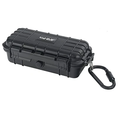 Abbildung von HMF ODK500 Outdoor Koffer klein, wasserdichte Box für Boot und Freizeit 19,8 x 9,6 6,3 cm