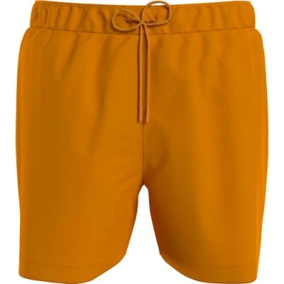 Abbildung von Tommy Hilfiger Herren Badehose Medium Drawstring Mittellang, Orange (Rich Ochre), M