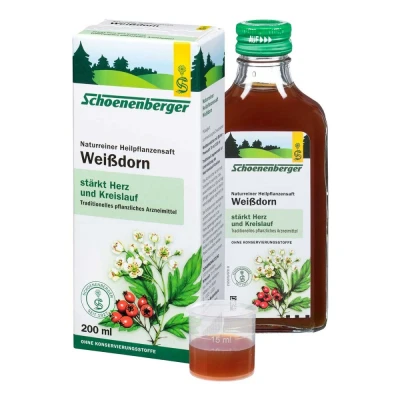 Abbildung von Schoenenberger Naturreiner Heilpflanzensaft Weißdorn