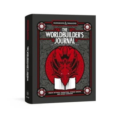 Abbildung von The Worldbuilder&#039;s Journal of Legendary Adventures (Dungeons &amp; Dragons): 365 Questions to Help You Create Mythical Characters, Storied Worlds, and Unique Campaigns