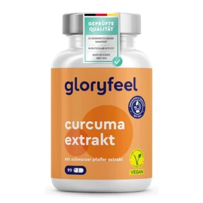Abbildung von Curcuma Extrakt 17000mg* 95% Extrakt, Höchster Curcumin Gehalt Mit Bio Kurkuma Pulver + Schwarzer Pfeffer Piperin Vegan, laborgeprüft, ohne Zusätze in Deutschland hergestellt