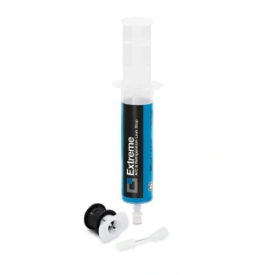 Abbildung von ERRECOM Extreme, Dichtungsmittel für Kfz Klimaanlagen, 30 ml Spritze, inklusive Adapter niederdruckseitiges Füllventil Gas R134a