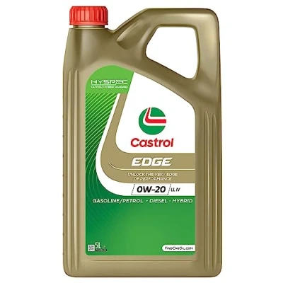 Abbildung von Castrol EDGE LL IV 0W 20 5l Motoröl 15F615 VOLKSWAGEN: Golf 7, Sharan II, Polo V Hatchback, AUDI: A6 C7 Avant, A4 B9 A3 Sportback