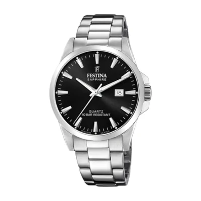 Abbildung von Festina Swiss MADE F20024/4 Armband Uhr, Herren, Größe: One Size, Silber