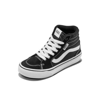 Abbildung von Vans Unisex Kinder Filmore Hi Sneaker, Suede Canvas Black White, 39 EU