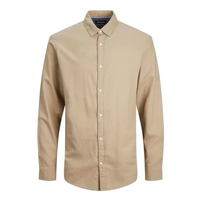 Abbildung von Jack &amp; Jones Jegingham Hemd, Herren, Größe: Small, Crockery