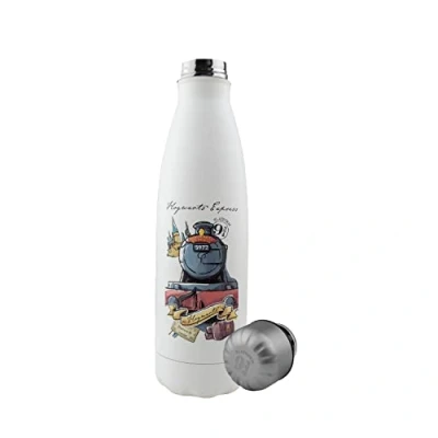 Abbildung von Cinereplicas Harry Potter Isolierte 500ml Edelstahl Wasserflasche Reise Nach Hogwarts Offizielle Lizenz