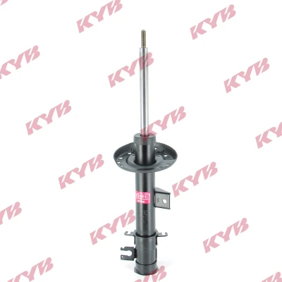 Abbildung von KYB 3348066 Stoßdämpfer Vorderachse rechts Gasdruck Zweirohr Federbein oben Stift FIAT: Panda III Schrägheck (312, 319) 1.2, 1.3 D Multijet, 0.9