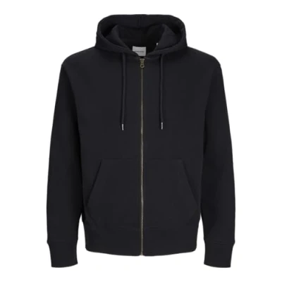 Abbildung von Jack &amp; Jones Jjecharge ZIP HOOD Sweatjacke, Herren, Größe: Medium, Black