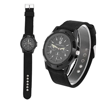 Abbildung von Sonew Analog Armbanduhr für Herren, Uhr Mann dauerhafte Nylonband Sport kühle Mode Armbanduhren