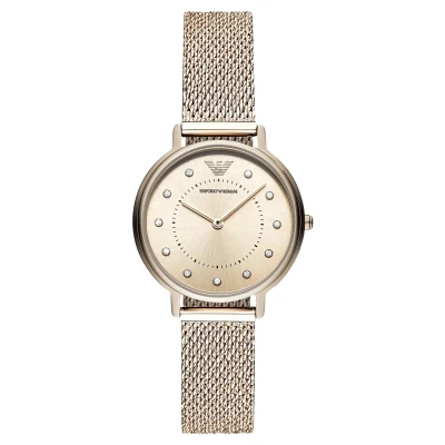 Abbildung von Emporio Armani Uhr rosegoldcoloured, Damen, Größe: One Size, Rosegold coloured