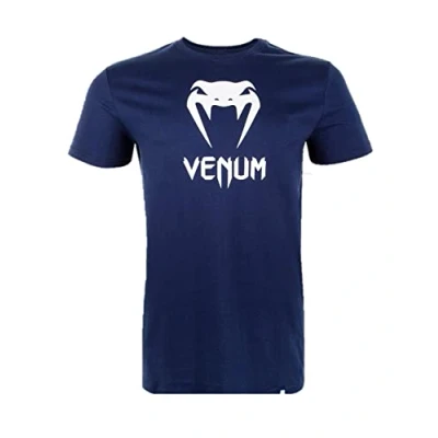 Abbildung von Venum Herren Klassisk T shirt shirt, Marineblau, S EU
